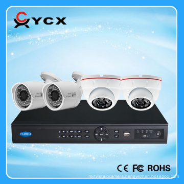 New Product, Excellent 4CH P2P & POE NVR Kit, Megapixel HD CCTV Camera System